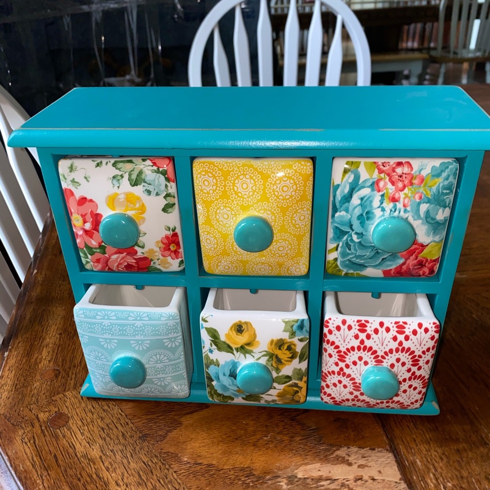 Pioneer woman spice drawer set
